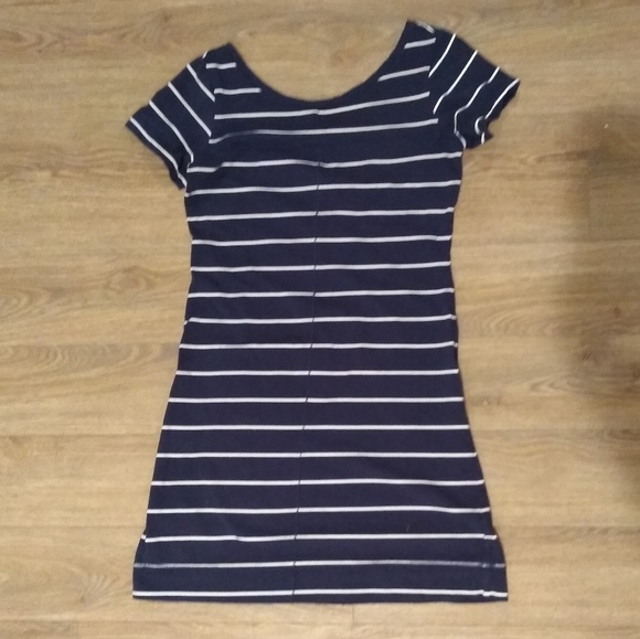 Striped Cotton Dress - Picture 2 of 3